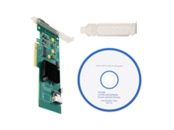 Placa De Expansão Hba Pci-e De 4 Portas Sas 9211-4i 6gbps Para Controlador Raid
