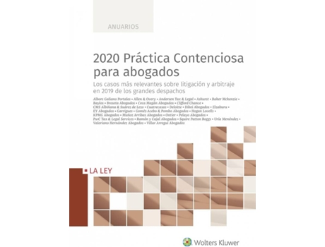 Livro 2020 Práctica Contenciosa Para Abogados de Antonio Pipó Malgosa (Espanhol)