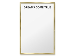 Magnetic Glass Board Dreams Come True For The Hall Espelharte (40x60 Cm)