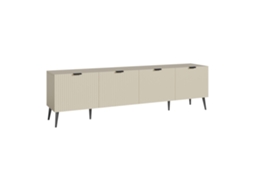 Mesa Tv Nand Com 4 Portas 180x35x51 Cm Cor De Areia [EN.CASA]