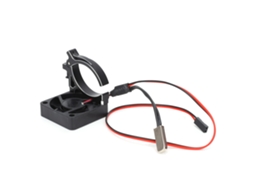 Dissipador de Calor com Ventilador Liga Alumínio para Carro Rc 1/8 1/10 | S/MARCA