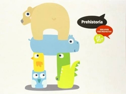 Livro ProyectosLa Prehistoria Letra Mayuscula de Carolina Lesa Bronw (Espanhol)