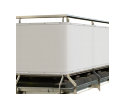 Solvision Pb2 Divisória para Varanda 90X300Cm Branco Pe SOL ROYAL