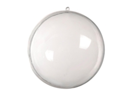 Conjunto De 5 Bolas De Natal Transparentes De Plstico, Enfeites Esfricos Para Rvore De Natal, Para Encher. Hengjian