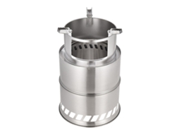 Estufa de Camping Plegable Acero Inoxidable para Exterior