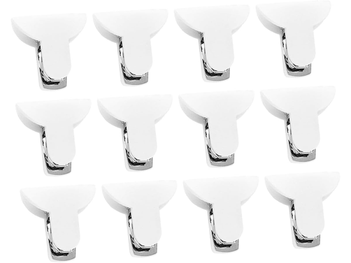 Conjunto Popetpop com 12 prendedores de edredom antiderrapantes, prendedores para capa de edredom de espuma, prendedores para cama.