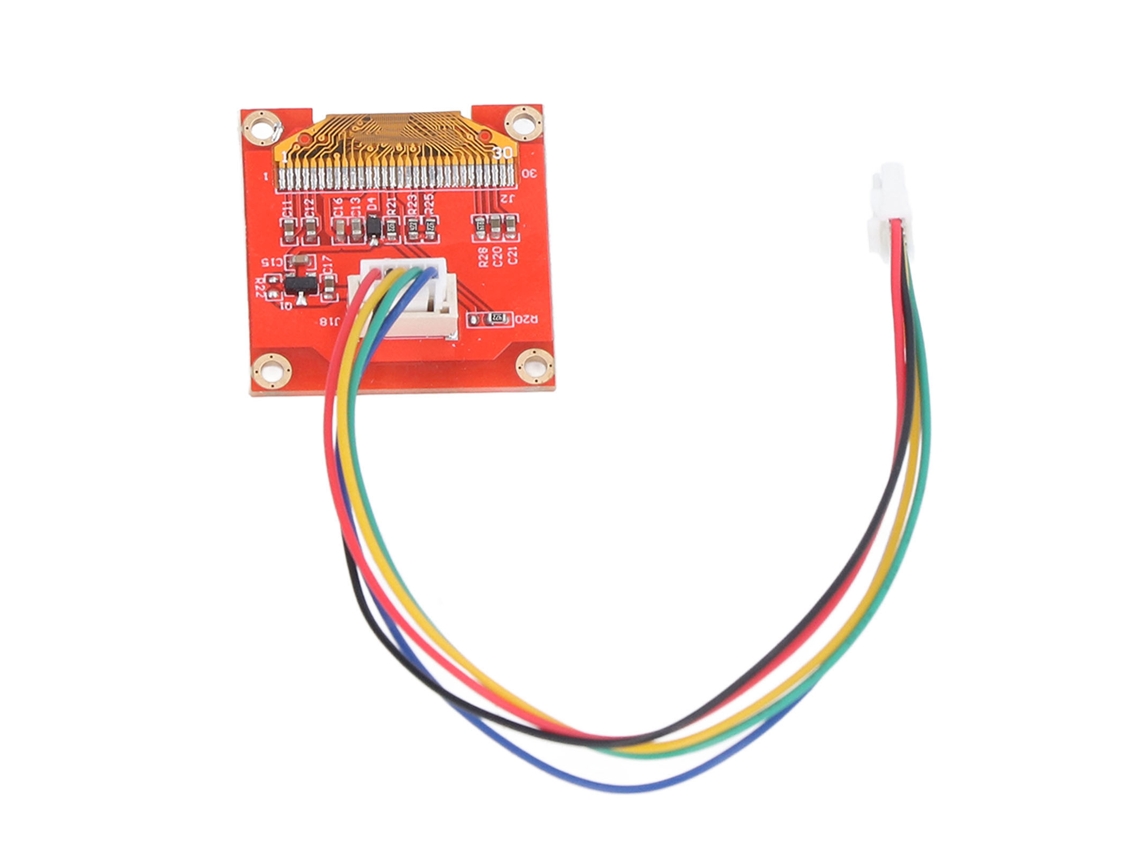 Yuru módulo de Display Oled 1.3 Polegadas 192x64 Iic Porta Serial Placa Driver Dc3.3v Lcd Screen