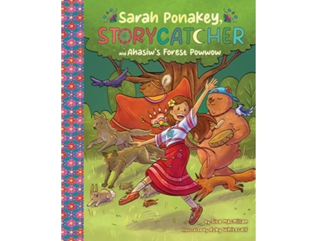 Livro hsiws Forest Powwow de Sita MacMillan (Inglês)