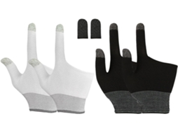 Imikeya Pacote Com 3 Pares De Capas Grafeno Respiráveis Para Jogos Tela Sensível Ao Toque Resistentes Suor Mobile