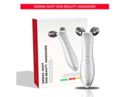 Massageador Facial De Microcorrente Com Rolos Para Afinamento E Modelagem, Massageador Facial Em V Com 2 Rolos Para Definir E Firmar O Rosto