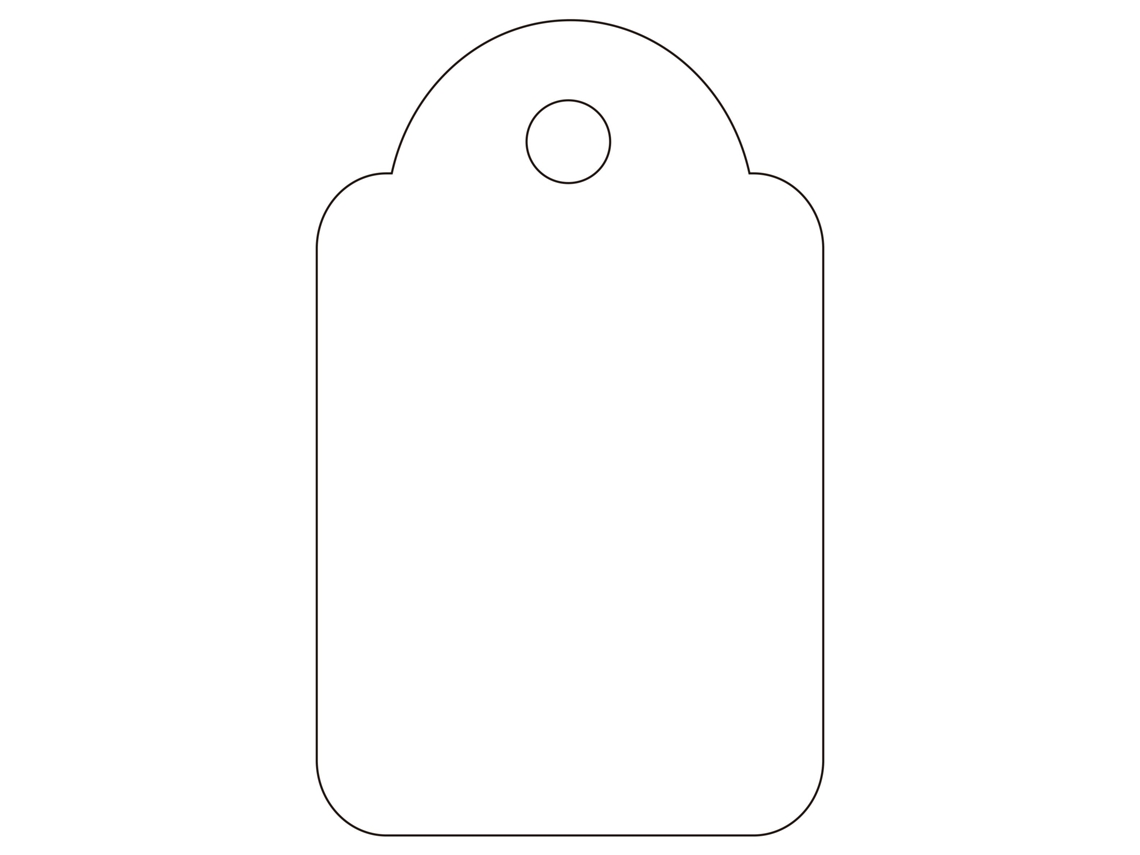 Etiquetas Manuais APLI para Pendurar (Branco - 18 X 29 mm)