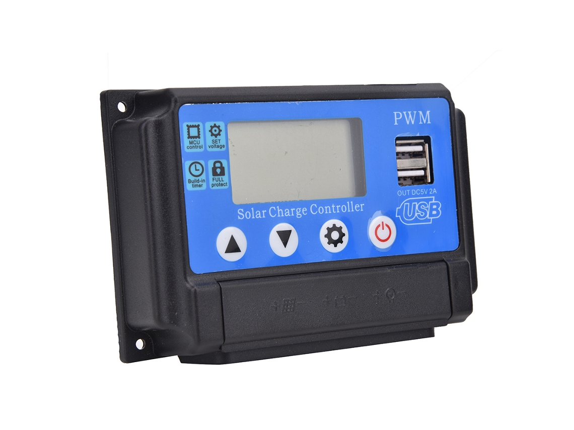 Controlador de Carga Solar Pwm 12v/24v 50a Ycx 002