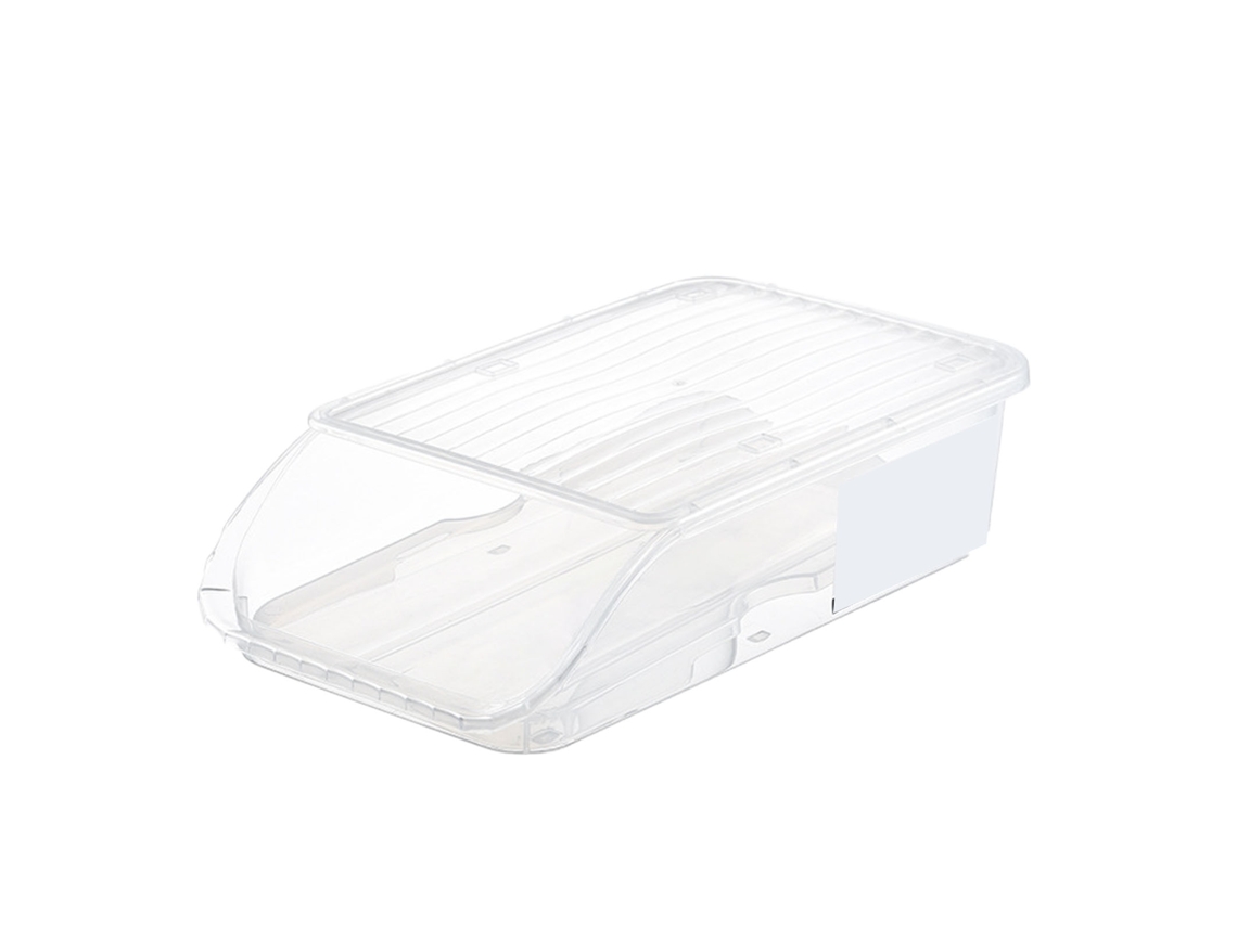 Caixa de ovos com design de rolo automático transparente S/MARCA