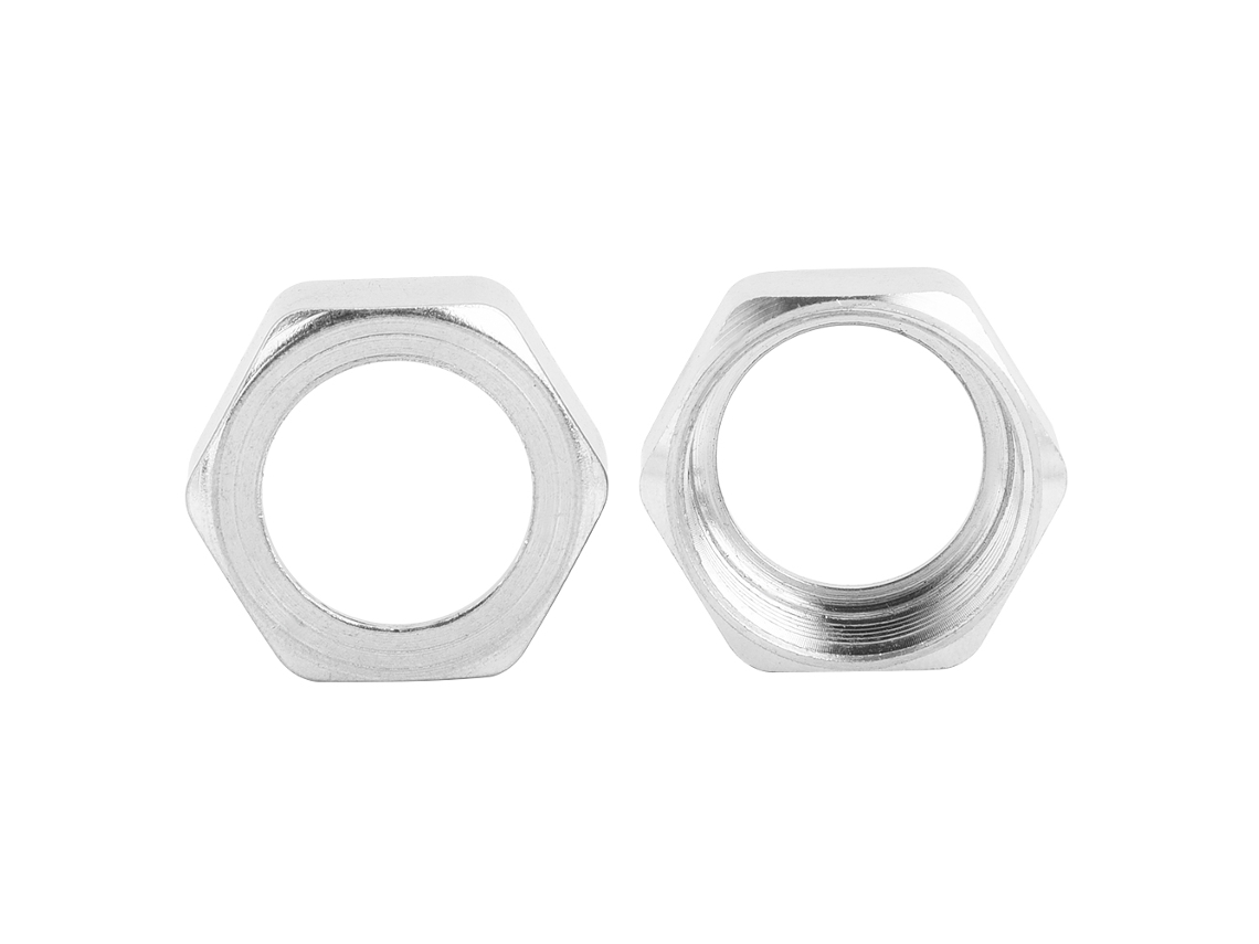 2pcs Porcas Onduladas 3/4" 20mm Aço Inox 304 Para Mangueira Caldeira Água
