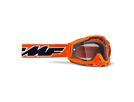 Máscara de Motocicleta com Lente Transparente FMF VISION Powerbomb Enduro Rocket