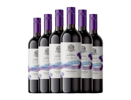 Vinho BARONE MONTALTO Nero d'Avola Sicilia (0.75 L - 6 Unidades)