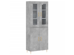 Highboard, Highboards Vidaxl Cinzeto Madeira Processada (n/a)