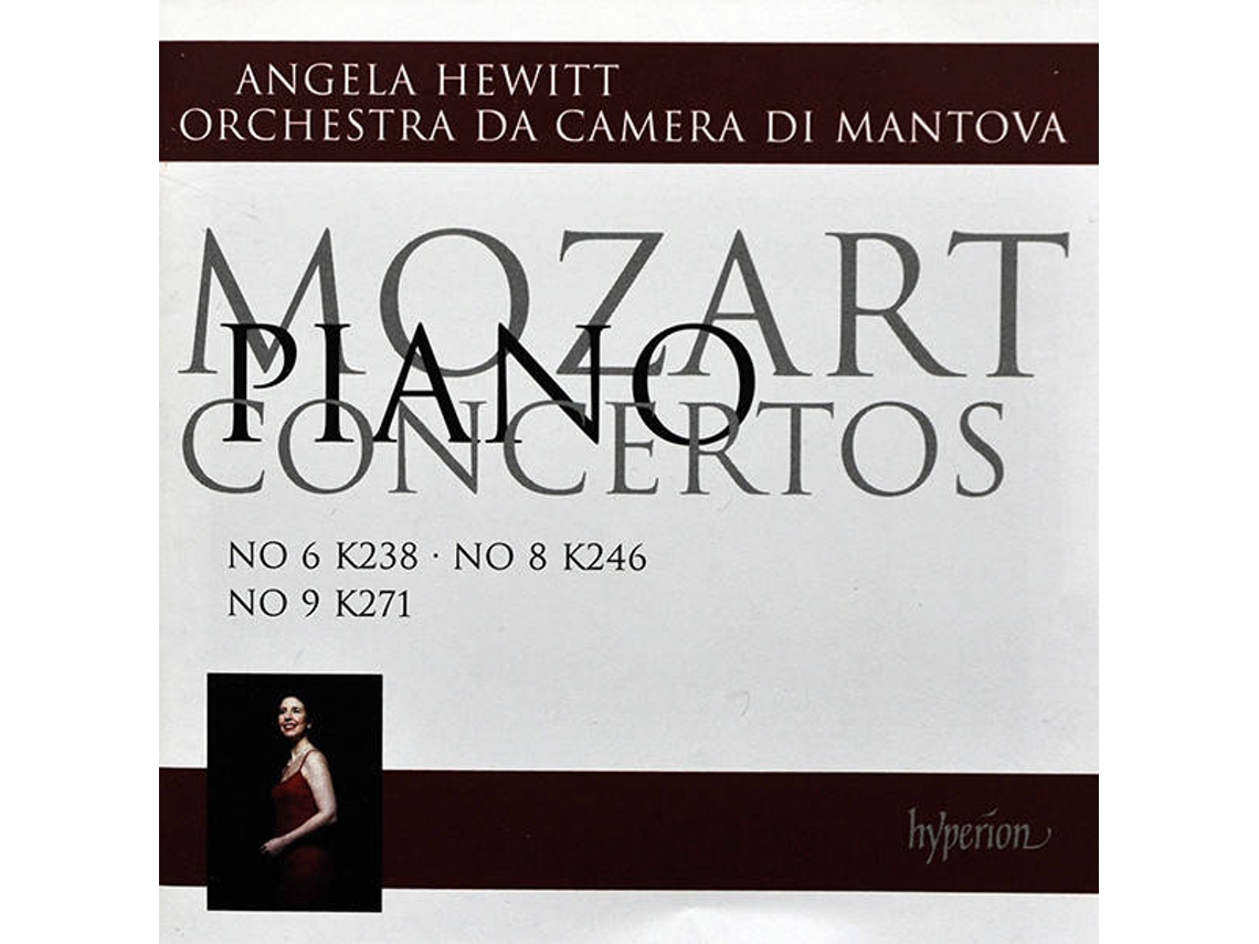 CD Mozart, Angela Hewitt, Orchestra Da Camera Di Mantova - Piano Concertos Nos 22 & 24 (1CDs)