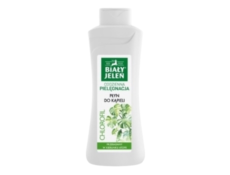 Branco Veado, Líquido De Banho, Clorofila, 750 Ml Bialy Jelen