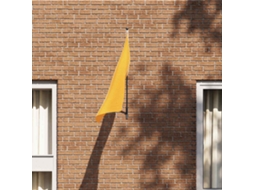 Vidaxl Suporte De Poste Para Bandeira Preto 15 X 3 X 0,35 Cm Aço