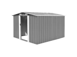 Abrigo VIDAXL Grey Aço (257x298x178 cm)