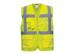 Colete Executivo Meshair Athens - Fluxo De Ar Ideal Laranja / Xxl