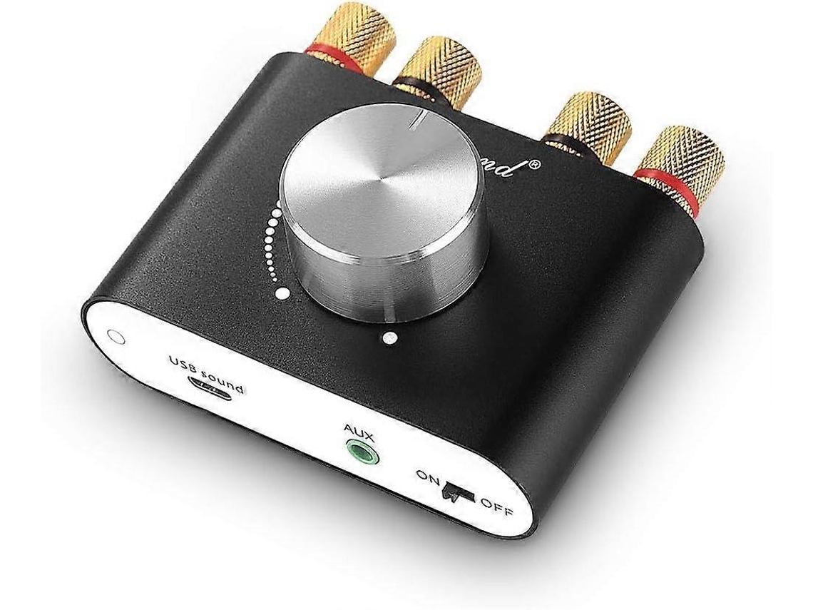 Amplificador De Potência Nobsound Mini Bluetooth 5.0, Estéreo Hi-fi Digital, Lançamento De 2025.