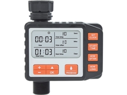 Timer De Rega Automático, Controlador De Rega Para Jardim, Gramado, Varanda E Pátio Com Modo Automático E Manual