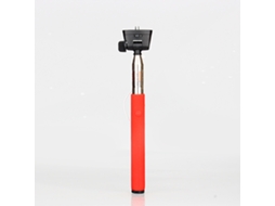 Pau de Selfie telescópico, portátil, vermelho EOOCOO