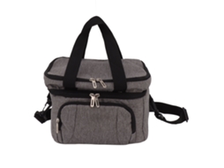 Bolsa Térmica Dobrável Oxford Tecido Peva À Prova De Vazamentos Bolsa Térmica Dupla Isolada Alça De Ombro Ajustável Para Viagem Praia Piquenique Campi