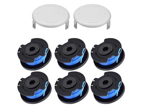 Linha de Aparador de 6 Carretéis Adequada para Ryobi One 18V 24V 40V Adequada para Ryobi One Ac14Rl3A Aparador de Cordas Sem Fio Ø1 U3249 CHICHENG