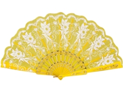 Leque dobrável para dança, estilo chinês, cor aleatória