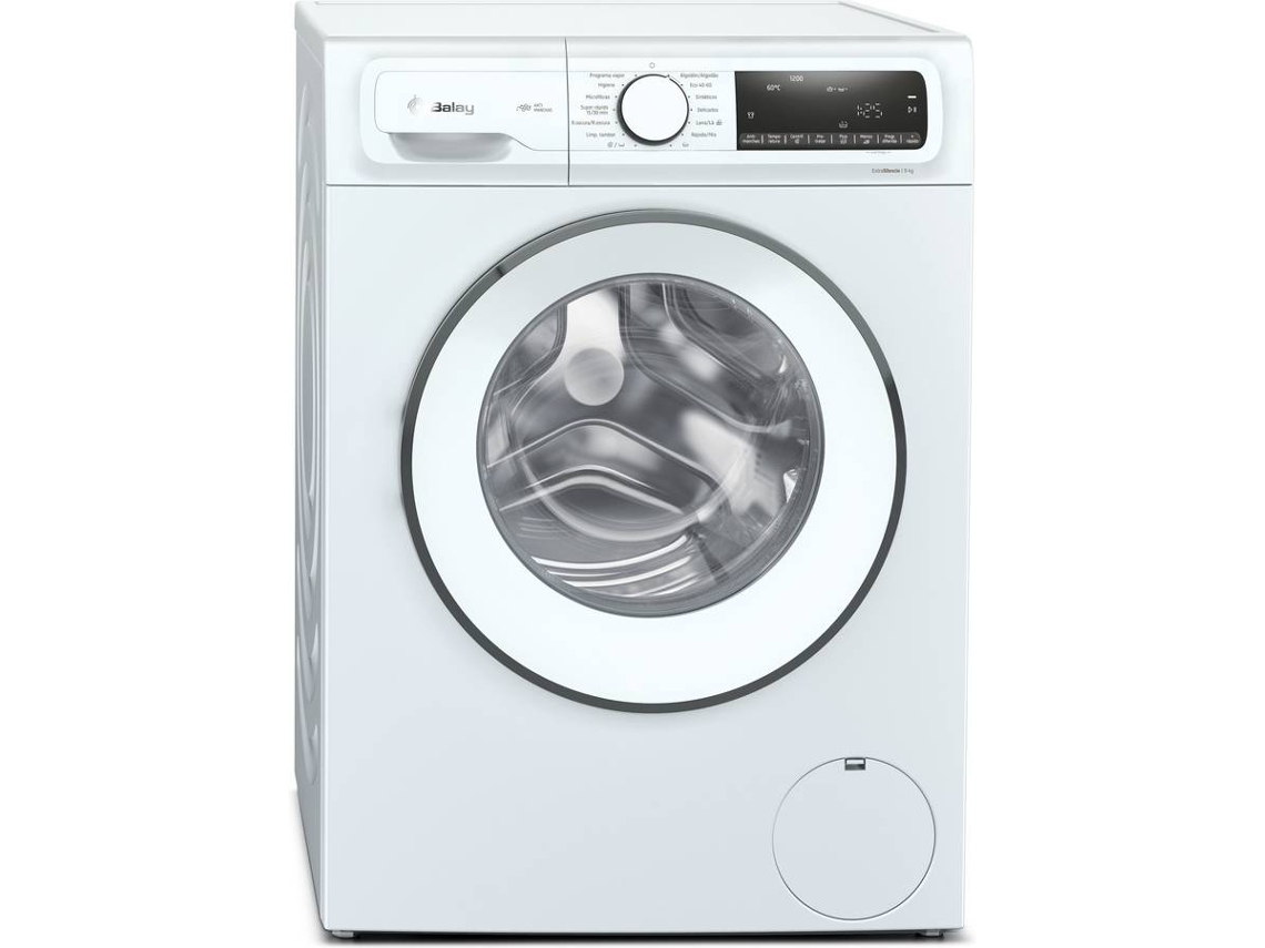 Máquina de Lavar Roupa BALAY 3TS390B (9 kg - 1200 rpm - Branco)