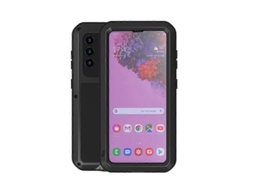 Capa Protetora De Metal À Prova De Choque, À Prova Dágua E Poeira Com Vidro Para Samsung Galaxy S21 5g Love Mei