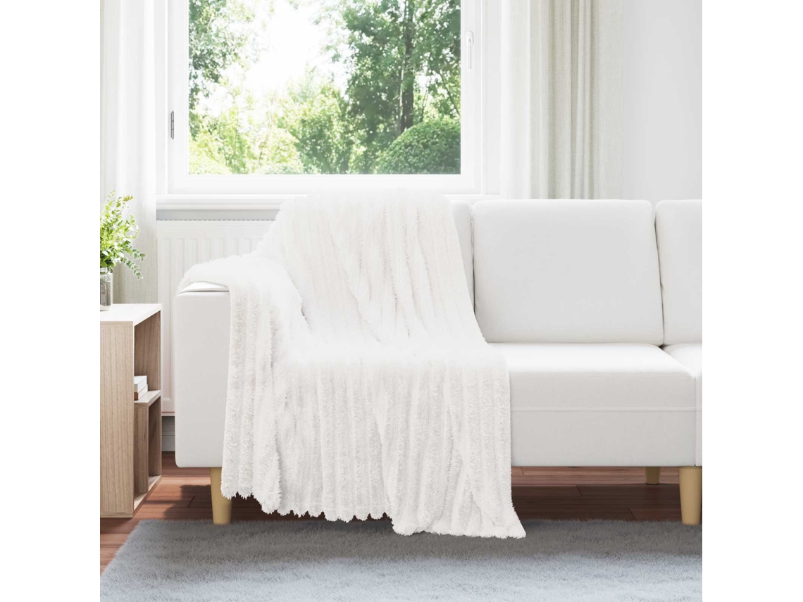 Vidaxl Cobertores De Sofá 6 Pcs Branco 150 X 130 Cm Lã