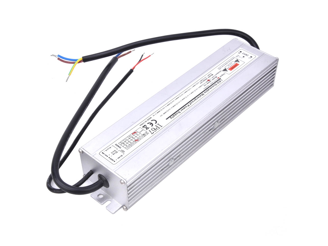 Laxiscreed Fonte De Alimentação Led Impermeável 12v 60w Regulável E Dimmable