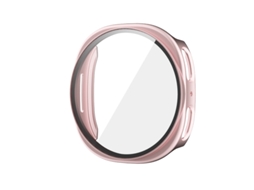 Capa Com Protetor De Ecrã Para Galaxy Watch 9 De 40 Mm Proteção Sensível Ao Toque E Resistente A Riscos Rosa Ouro Hexinyigjly