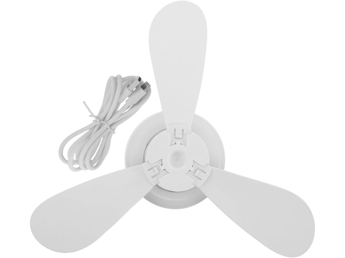 Ventilador De Teto Toyvian Com Luz, Branco, Para Apartamentos E