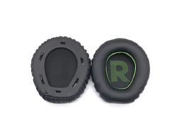 Almofada para Auscultadores JBL Quantum Q350 de Espuma Macia Preto Verde XIAOMOYU