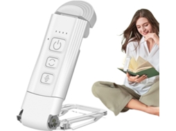 Luz De Leitura Recarregável, Luz De Leitura Para Livros Com Clipe Led Recarregável, Proteção Para Os Olhos, Brilho
