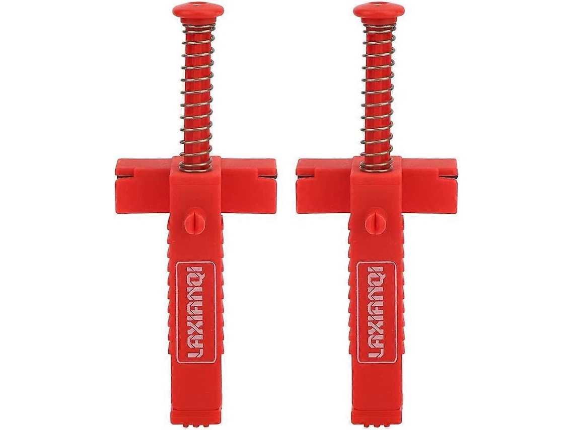 2 Piezas De Liner De Ladrillo, Ferramentas De Encanamento, Clip De Linha Niveladora Para Pedreiros (vermelho)
