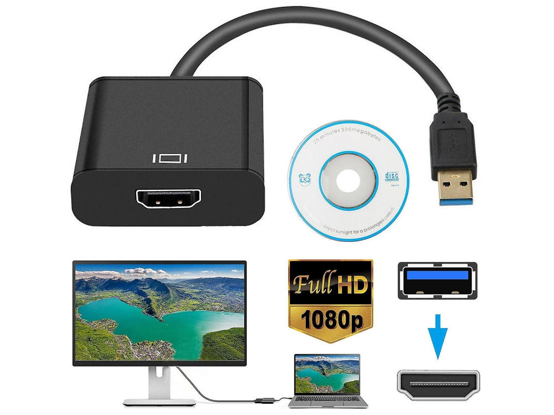 Cabo Conversor Usb Para Hdmi