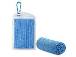Toalha De Resfriamento Para Homens E Mulheres, Toalha Esportiva Absorvente De Suor, Secagem Rápida, Azul Celeste/30x80cm Gertiz