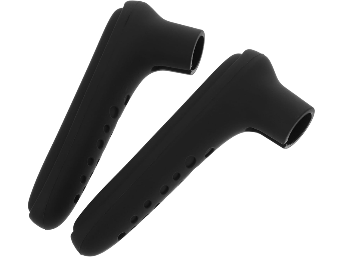 Puxador de Porta de Segurança em Silicone Preto para Meninos e Meninas, 2 Peças, Resistente Ao Desgaste, CHABERLU