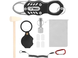Kit Para Teste De Moedas Ouro E Prata Com Calibradores Digitais Ruído.