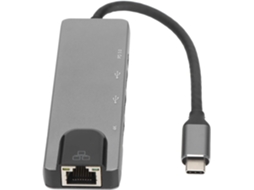 Hub Usb-c Com Funcionalidade Multiportas, Conexões De Vídeo 4k E Usb,