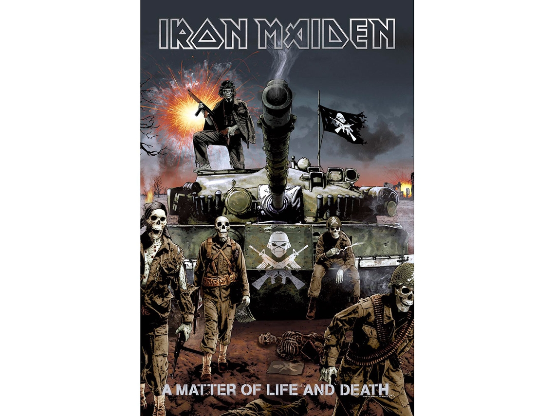 Póster ROCK OFF Iron Maiden a Matter Of Life And Death