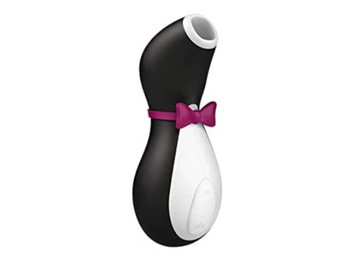 Vibrador clitoriano Satisfyer Pro Penguin, à prova d'água e recarregável