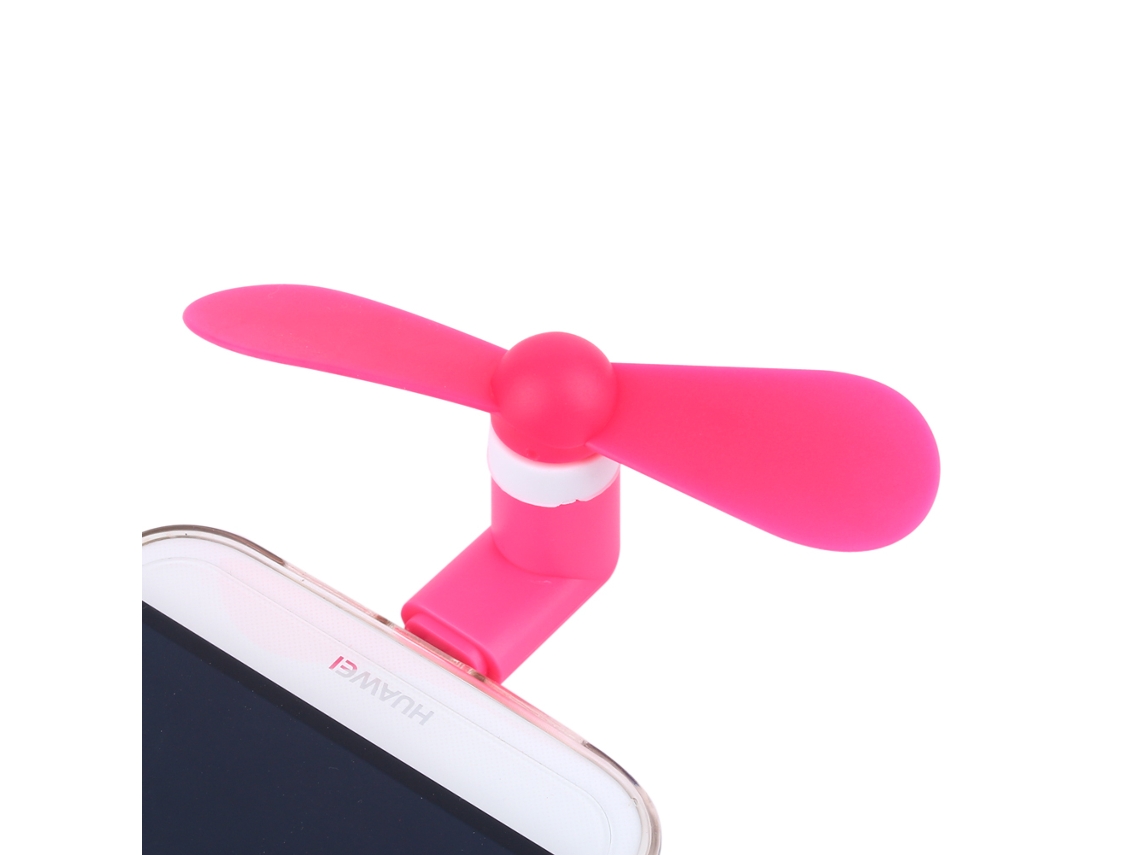 Ventilador Portátil LAXISCREED para Android Rosa
