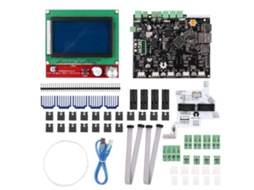 Acessórios De Impressora 3d (placa-mãe De Controle, Display Lcd) Smoothieboard 5x V1.1 + Kit De Display Lcd 12864
